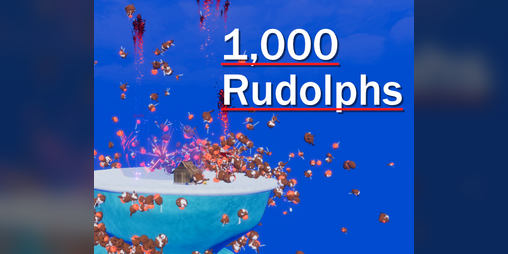 Cover image for 1,000 Rudolphs