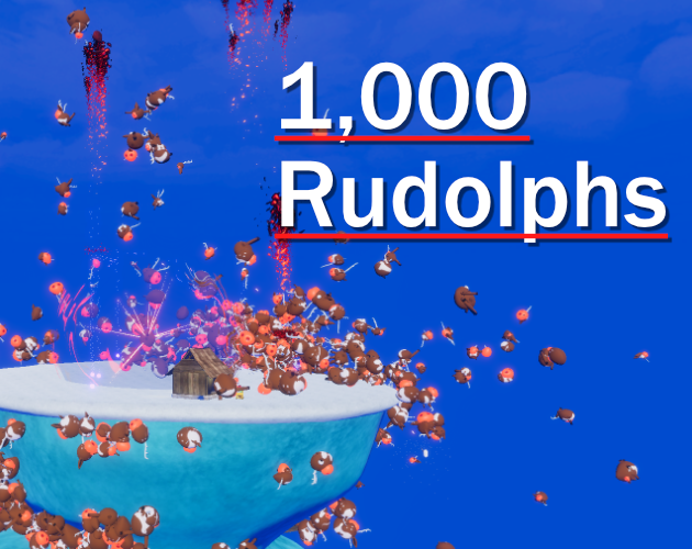 Cover image for 1,000 Rudolphs