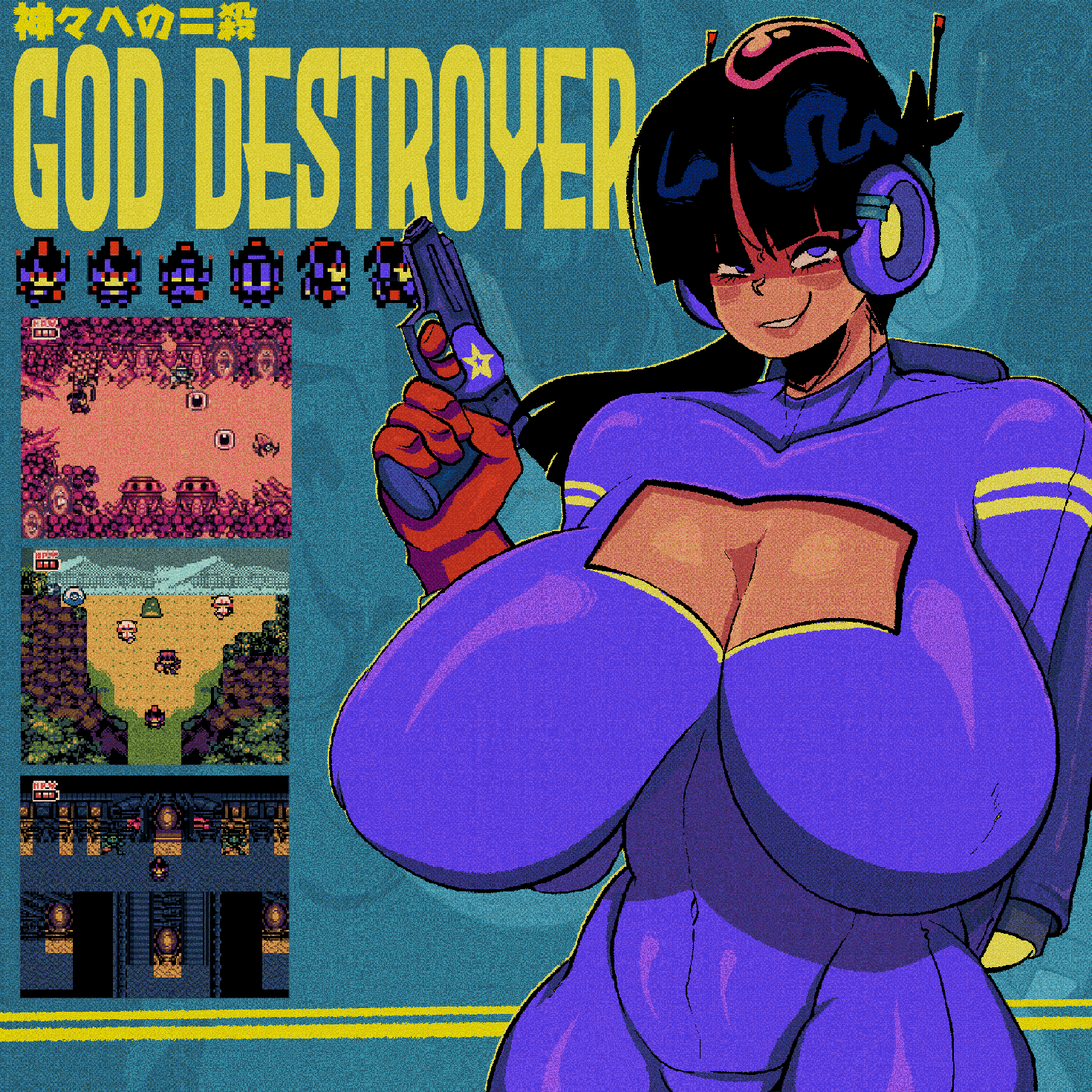 Cover image for God Destroyer - Gameboy color / Analogue Pocket