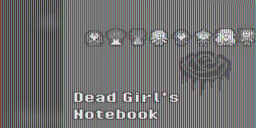 Cover image for Dead Girl's Notebook