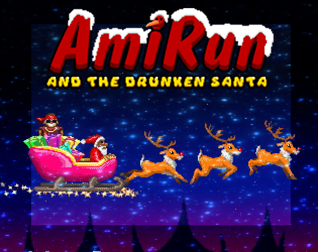 AmiRun and the drunken Santa