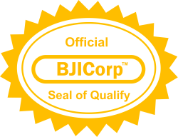 Official BJICorp Seal of Qualify