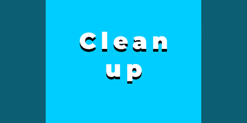 Cover image for Clean Up