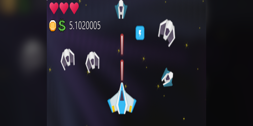 Cover image for Space shooter: Galaxy Hero
