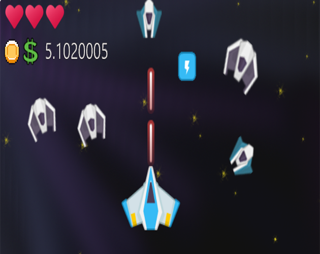 Cover image for Space shooter: Galaxy Hero