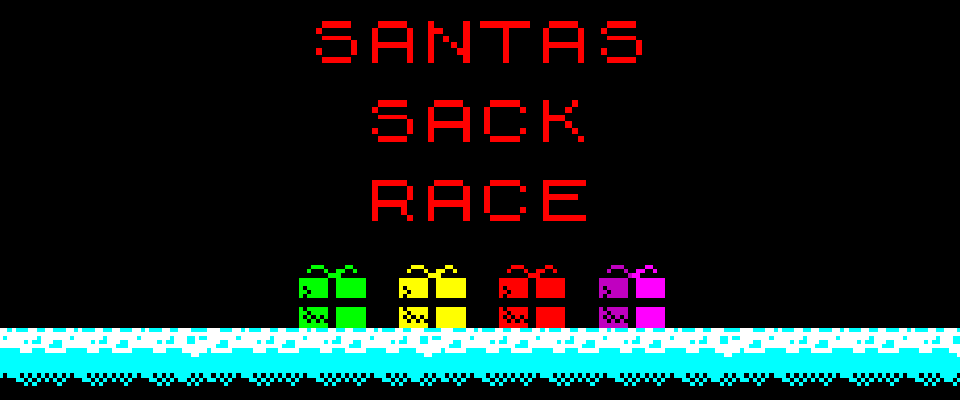 Santas Sack Race