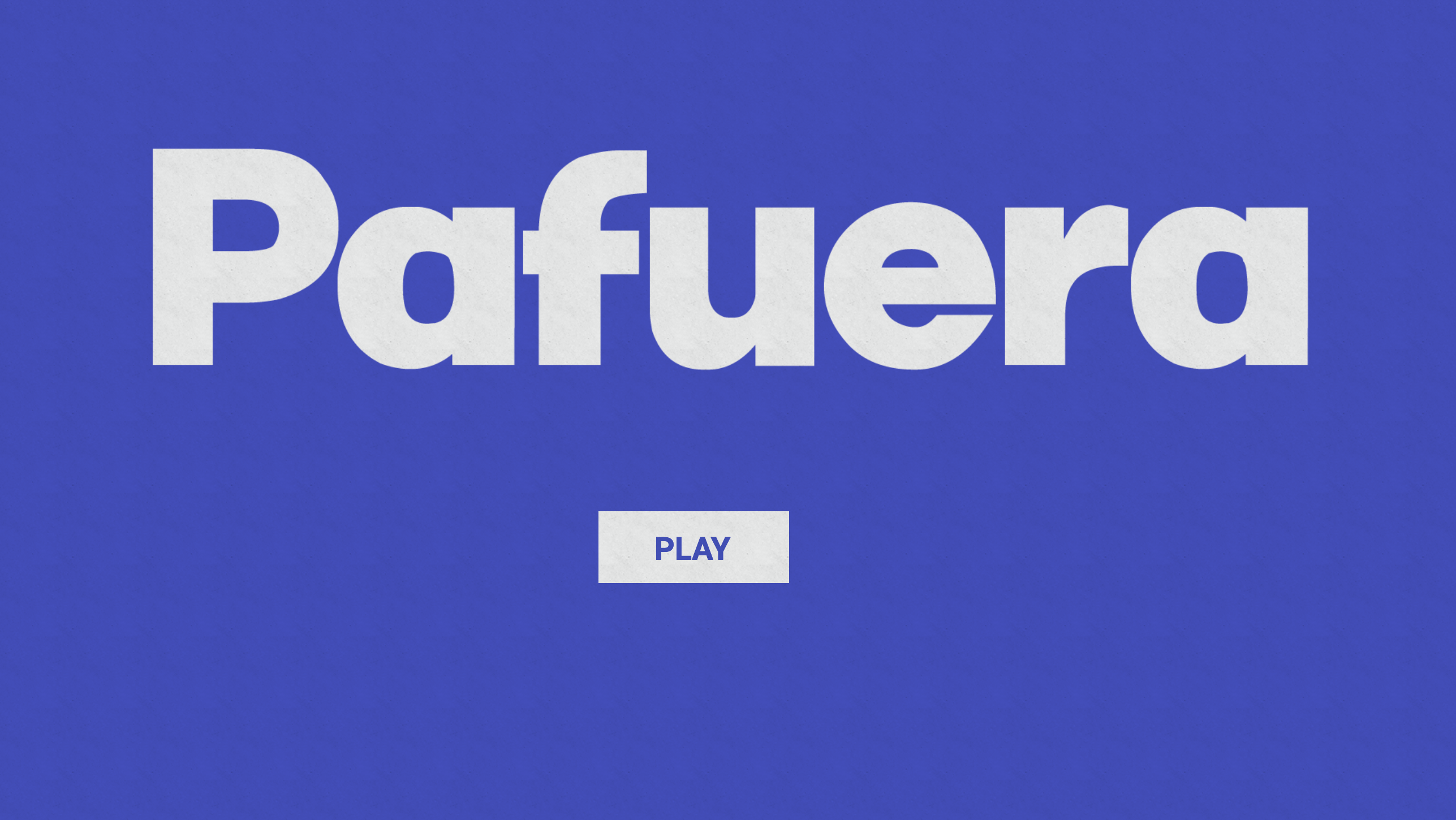 Cover image for Pafuera