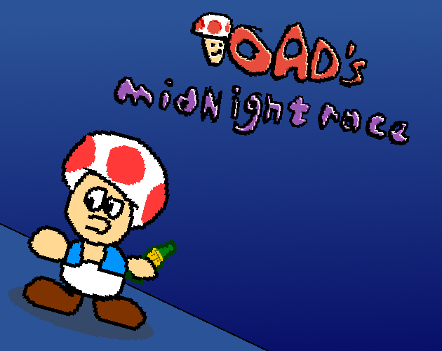 Cover image for Toad's Midnight race