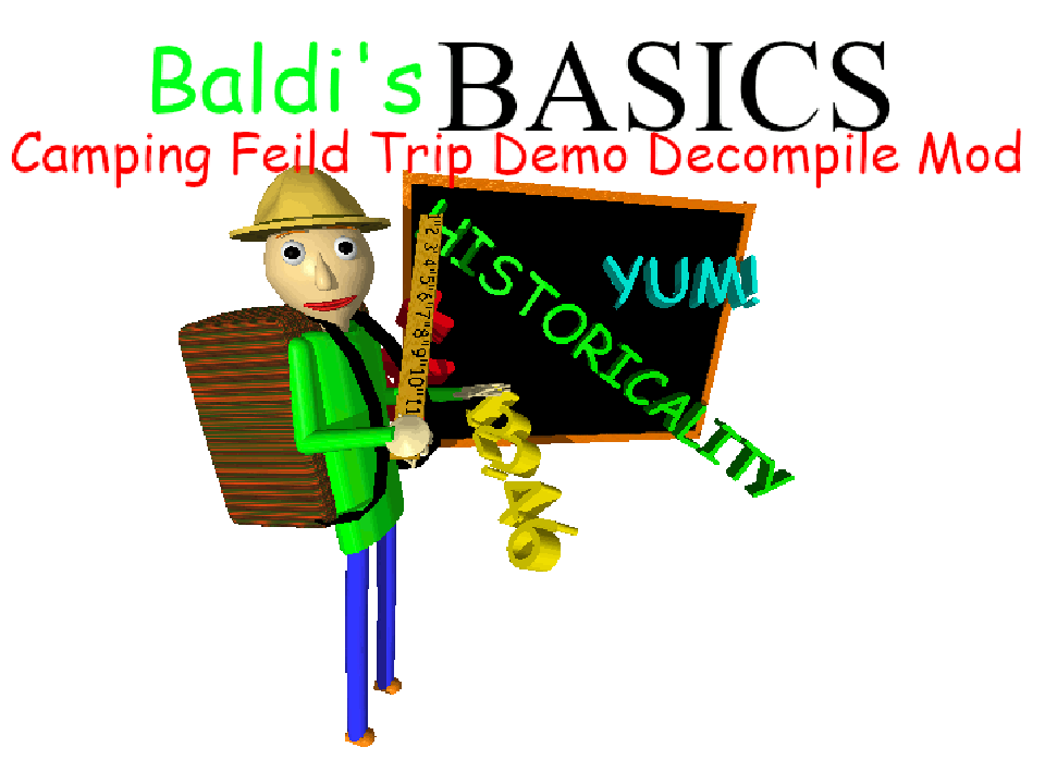 Baldi's Field Trip Camping - MOD MENU APK 