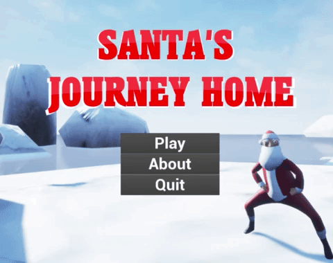 Cover image for Santa's Journey Home