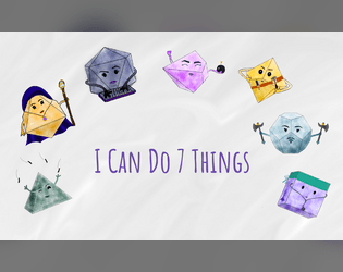 I Can Do 7 Things   - A game about experts doing about 7 things 