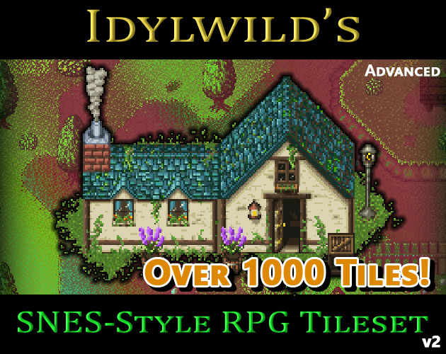 Idylwild's SNES Tileset - Advanced