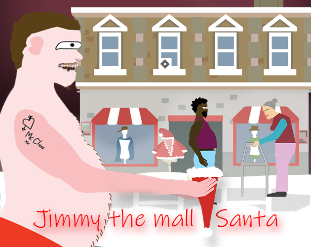 Cover image for Jimmy the mall Santa