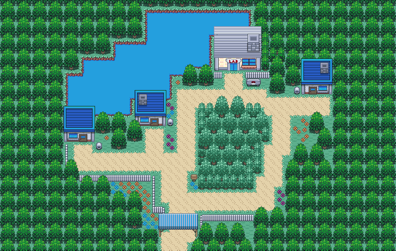 Top-Down Rpg Pokemon Inspired Tileset