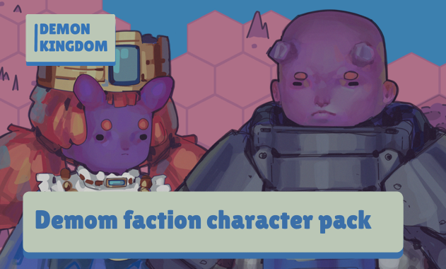 Demon Kingdom-Demon faction character pack