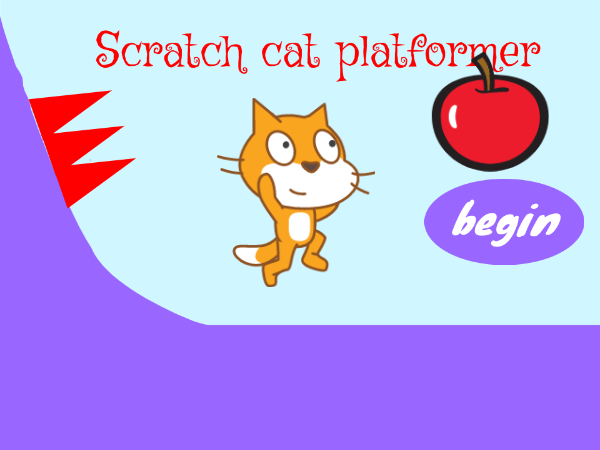 Scratch Cat Platformer by kylanthehedgebro
