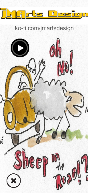 Sheep in the Road?!!
