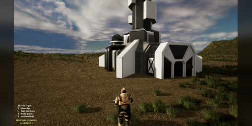 Cover image for Reluctant Colonizer pre-alpha