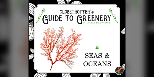 Cover image for Globetrotter's Guide to Greenery: Seas & Oceans