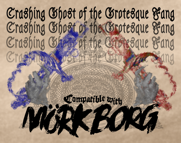 Cover image for Crashing Ghost of the Grotesque Fang