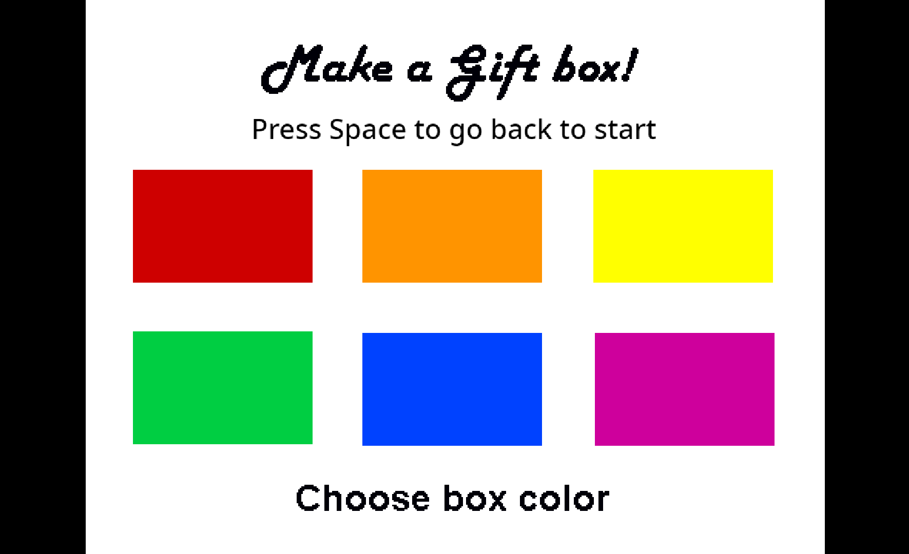 Customize your Gift box by SomeScratchGames