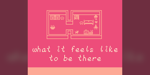 Cover image for what it feels like to be there