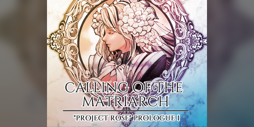 Cover image for "CALLING OF THE MATRIARCH" Roleplaying Adventure Board Game