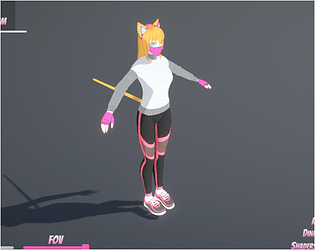 Personagem de jogo estilo Alisi Anime Modelo 3D $15 - .fbx .unknown - Free3D