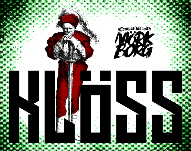 Cover image for Klöss - a dedicated gift-giver for MÖRK BORG