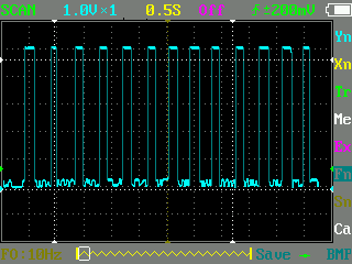 Waveform for the circuit without capacitors