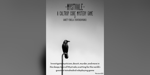 Cover image for Mystvale, a Caltrop Core Mystery Game