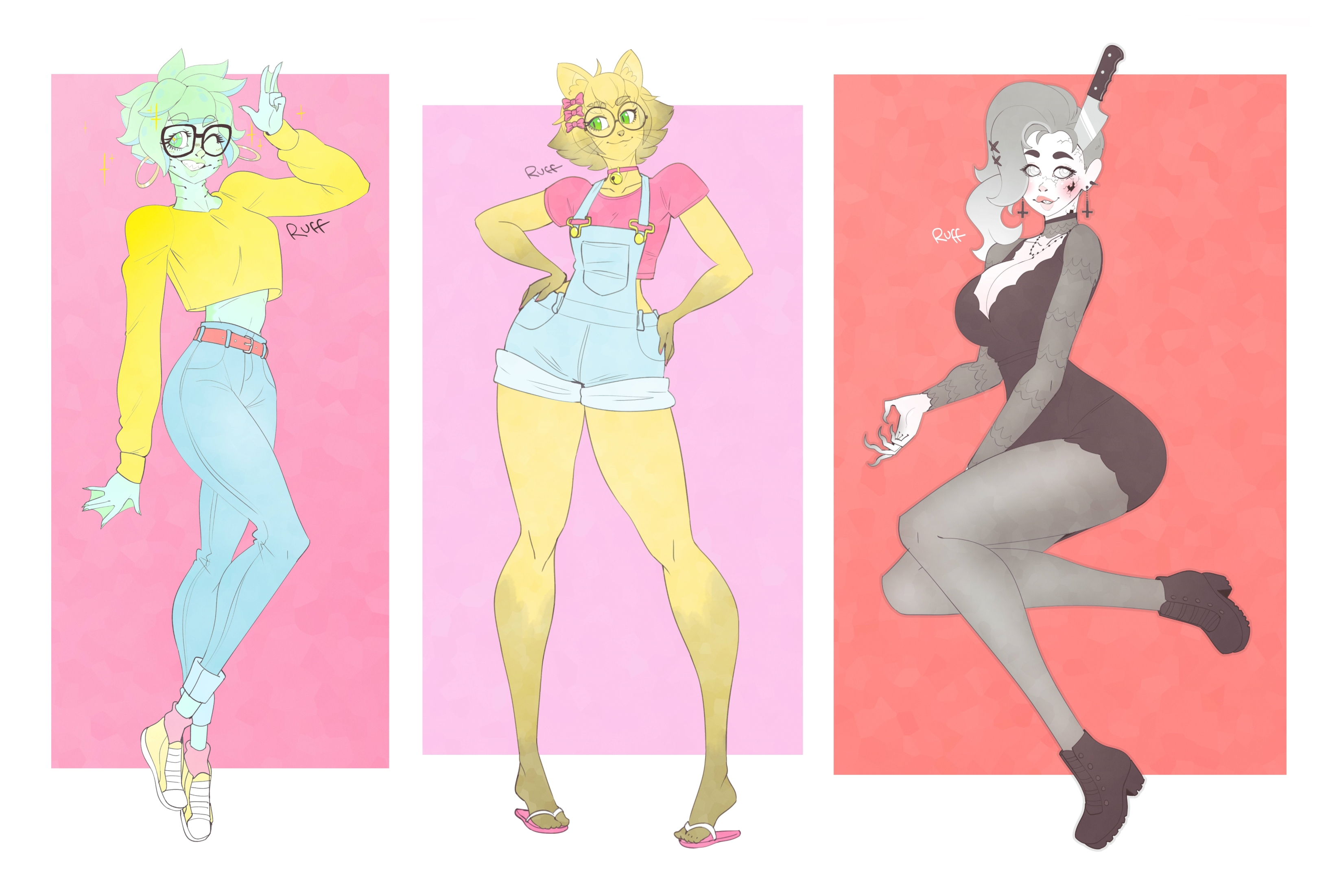 My Monster Girl OCs