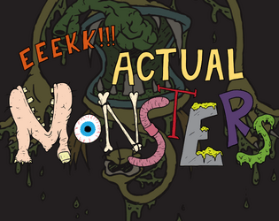 EEEKK!!! Actual Monsters   - A TTRPG About Eating Trash and Scaring Humans 