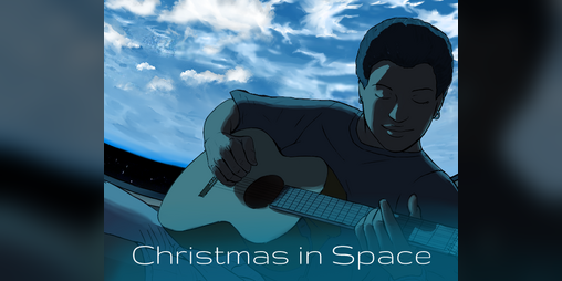 Cover image for Christmas in Space