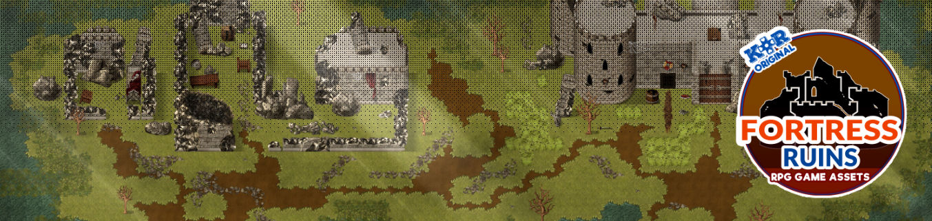 KR Fortress Ruins Tileset for RPGs