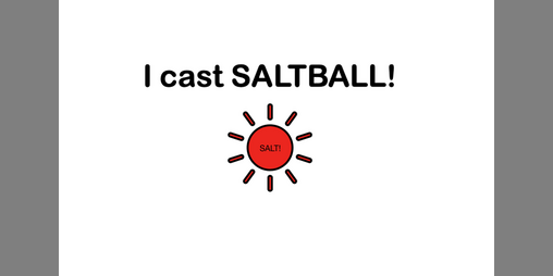 Cover image for I CAST SALTBALL!