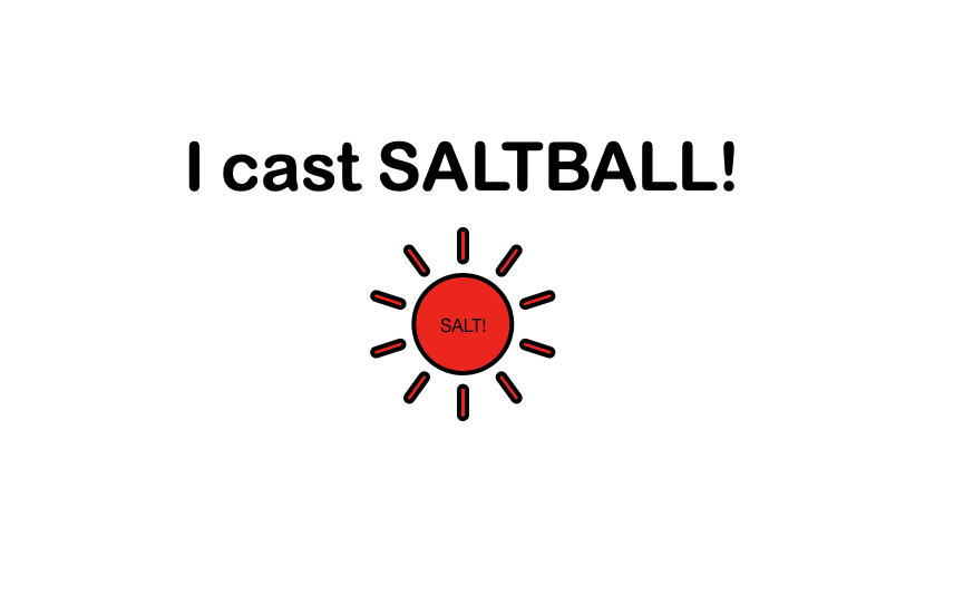Cover image for I CAST SALTBALL!