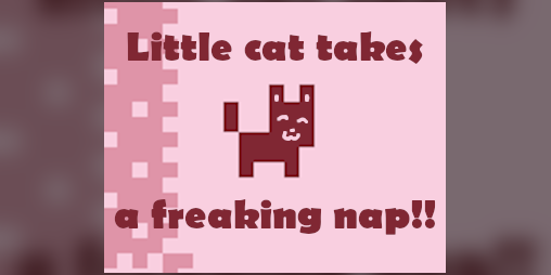 Cover image for Little cat takes a freaking nap