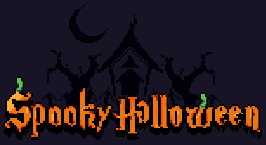 Spooky Halloween : A Free Pixel Art Font