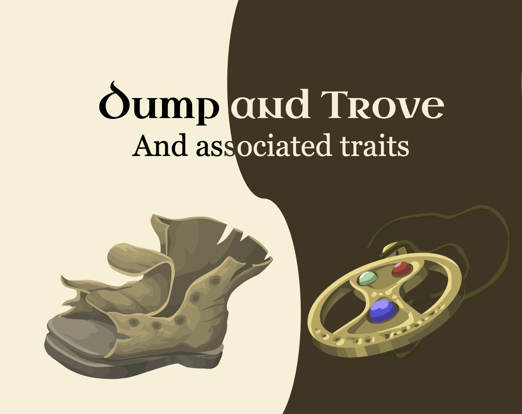 Cover image for The Dump and The Trove - Two Lonely Natures for Wanderhome