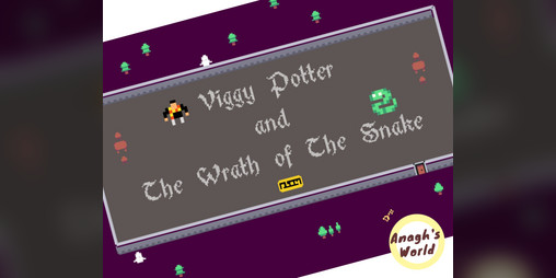 Cover image for Viggy Potter and The Wrath of The Snake