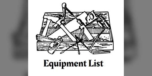 Cover image for Equipment List