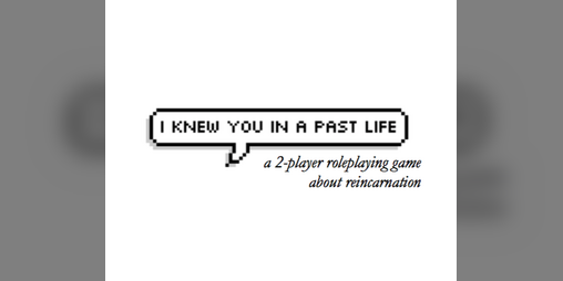 Cover image for i knew you in a past life