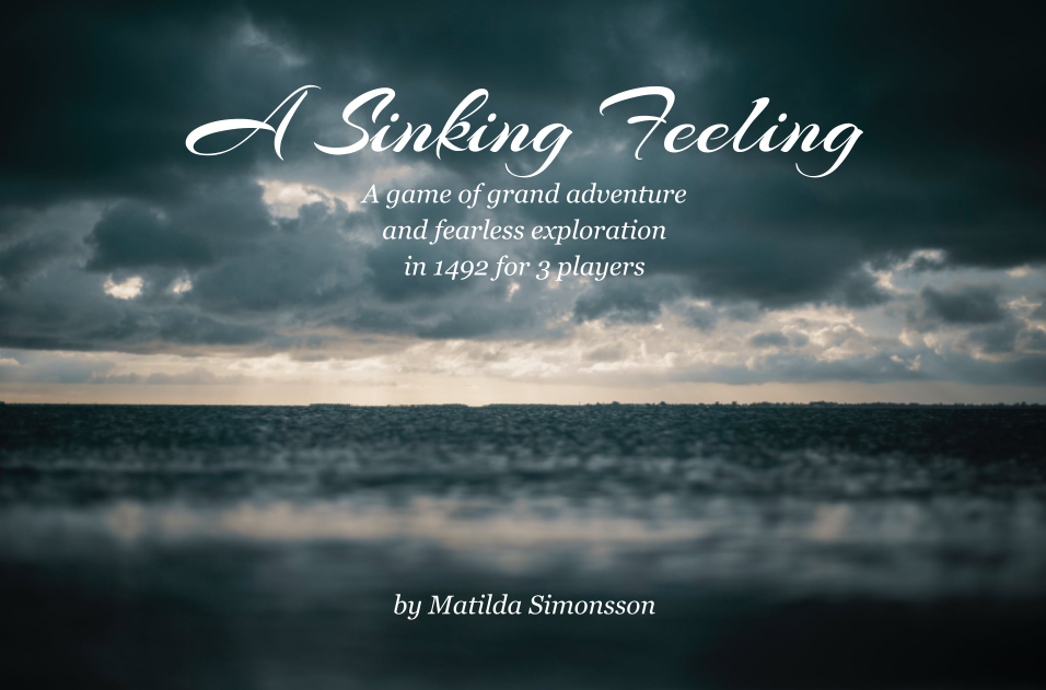 A Sinking Feeling By Milda Matilda For Not A Game Jam Game Jam 2021 