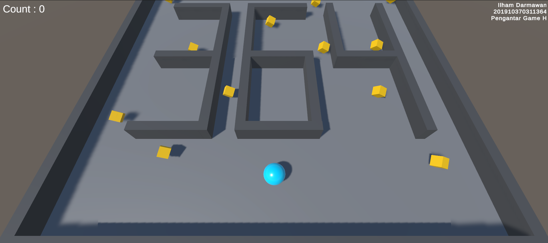 Game Roll Ball (201910370311364) by ilhamdarmawan135 for Pengantar Game