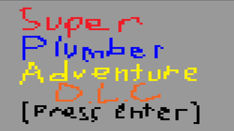 super plumber adventure D.L.C