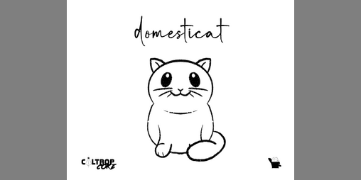 Cover image for domesticat - solo Caltrop Core journal rpg