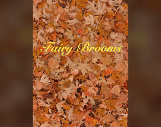 Fairy Brooms   - An outdoor activity for fall 