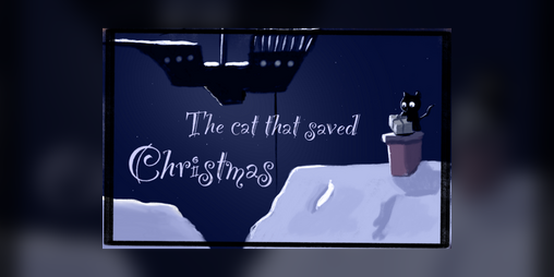 Cover image for The Cat That Saved Christmas
