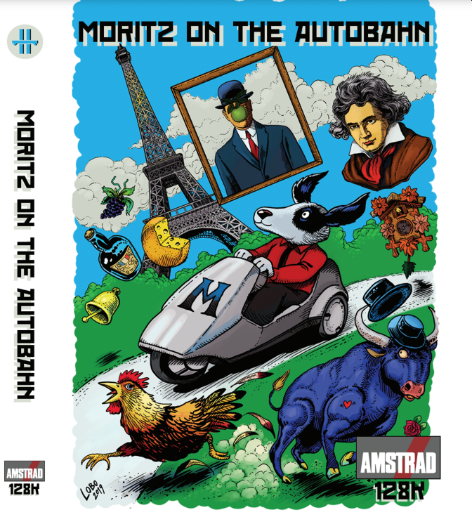 Cover image for Moritz On The Autobahn (CPC Amstrad 128k)